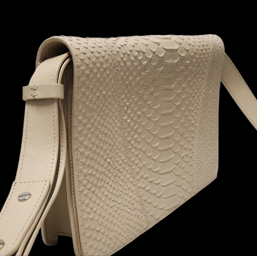 VINCE Mod V‎ Python-Embossed Crossbody Bag - Picture 5 of 15